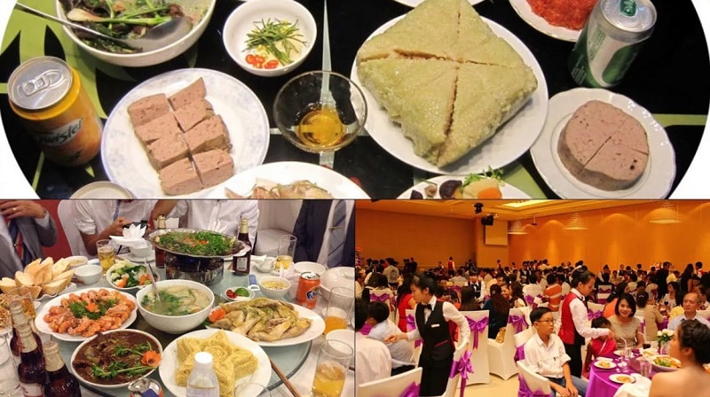 Mơ ăn cỗ, tiệc cưới đánh con gì và điềm báo